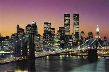 Poster - Brooklyn Bridge Enmarcado de cuadros